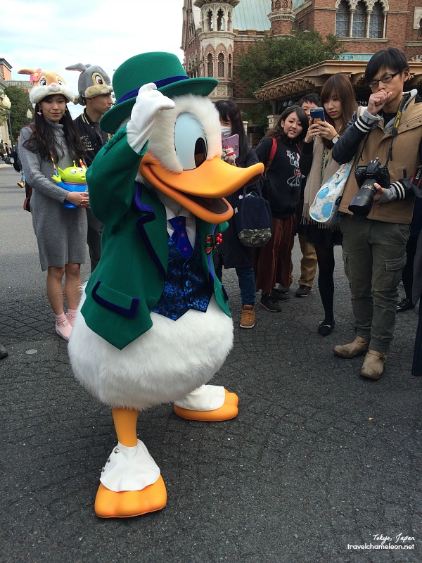 Donal Duck in Tokyo DisneySea Resort