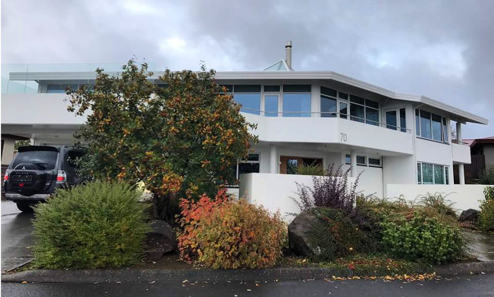 A luxury home in Reykjavik.