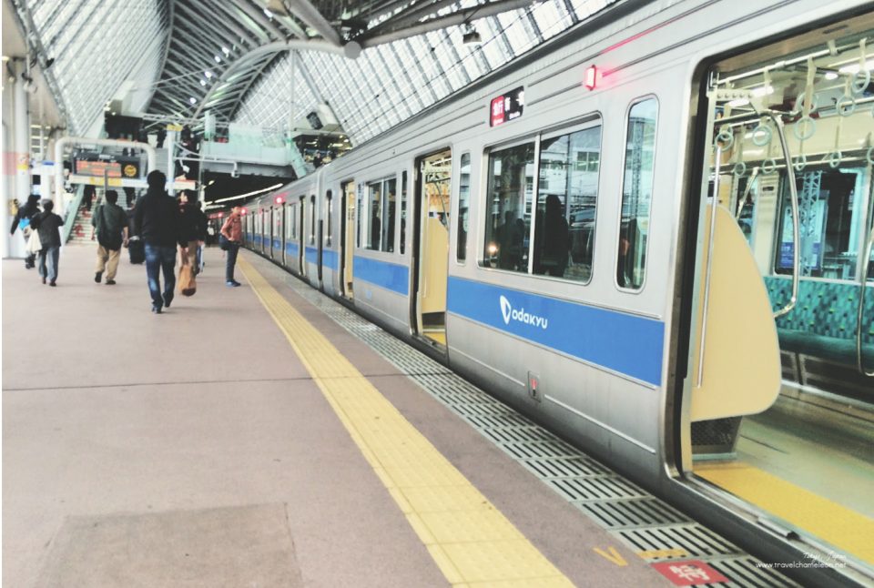 The Odakyu Railway connects Shinjuku to Hakone.